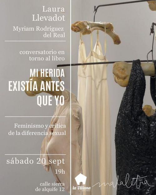 Conversatorio Mi herida existía antes que yo