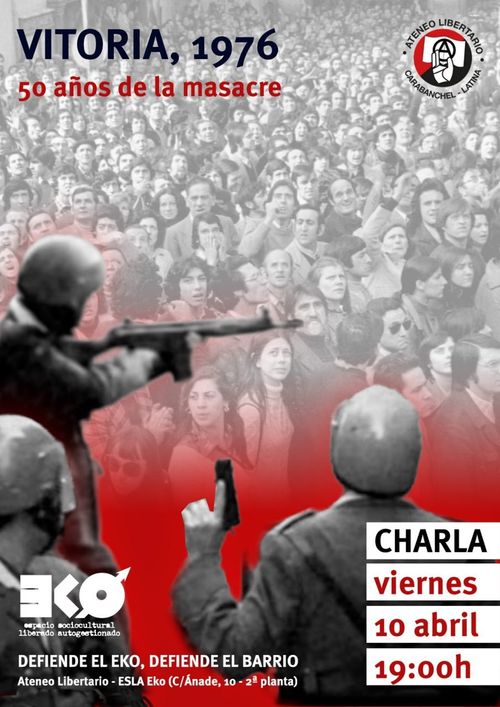 Charla «Vitoria, 1976. 50 años de la masacre»