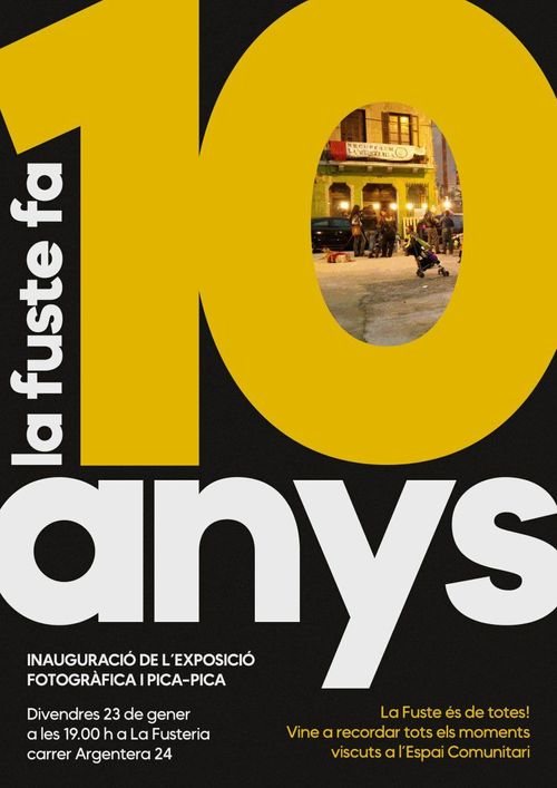 🎉 La Fuste fa 10 Anys! 