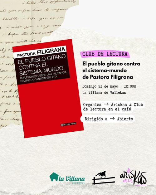 Club de lectura "El pueblo gitano contra el sistema mundo"