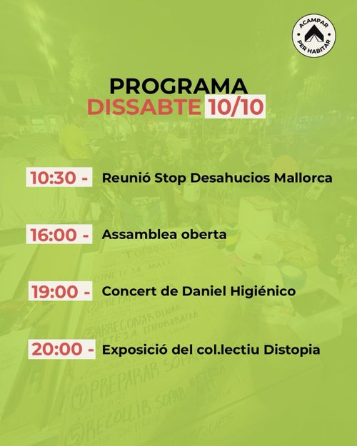 Programa Acampada 10/10