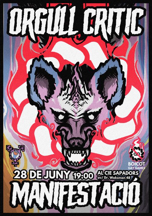 Manifestació Orgull Crític - Boicot Gay Games