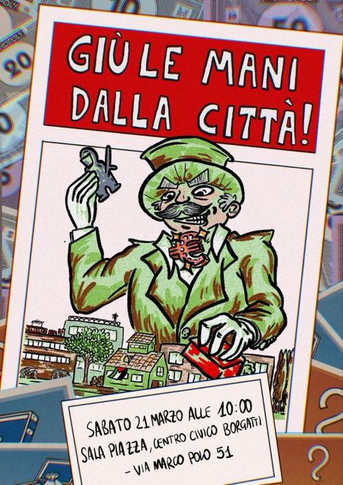 Giù le mani dalla città!