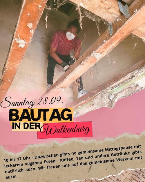 BAUTAG beim Hausprojekt Wolkenburg 