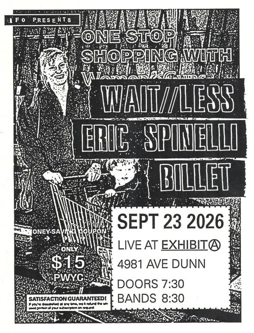 WAIT//LESS (YVR), ERIC SPINELLI, BILLET