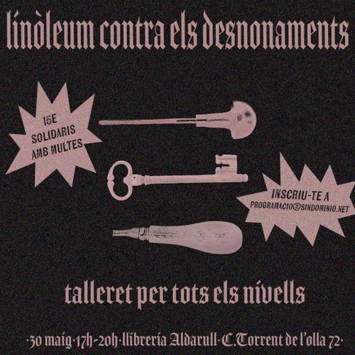 Tercer taller de linogravat a Aldarull