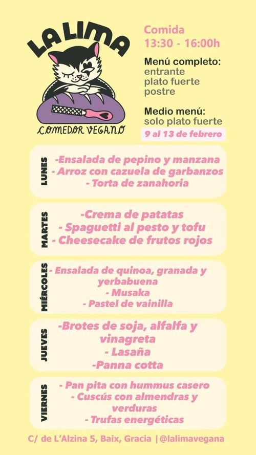 LA LIMA, comedor vegano🌱