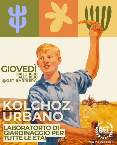 KOLCHOZ URBANO LaboratOrto di Giardinaggio!