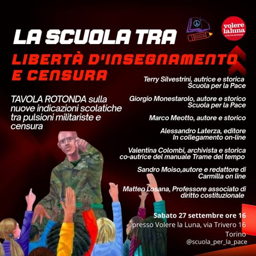 La scuola tra libertà d'insegnamento e censura
