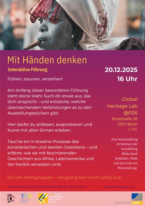 Mit Händen denken – Interaktive Führung