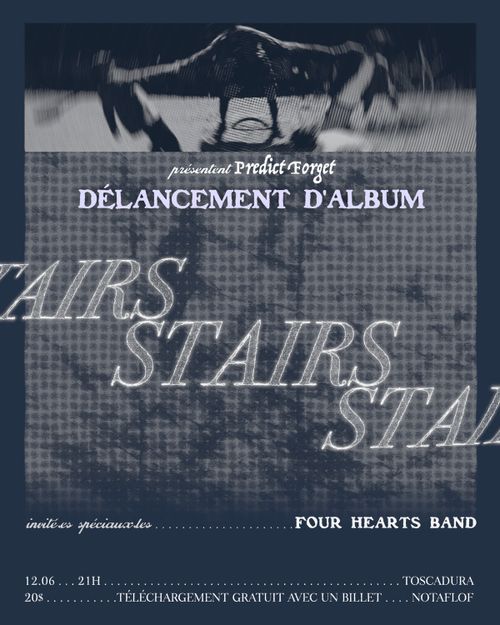 STAIRS ✘ DÉLANCEMENT D'ALBUM ✘ ALBUM UN-LAUCH with FOUR HEARTS BAND