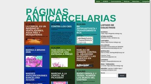 PAGINAS ANTICARCELARIAS