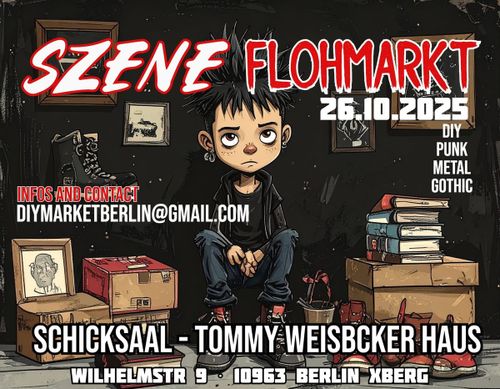 Szene Flohmarkt diy Market berlin