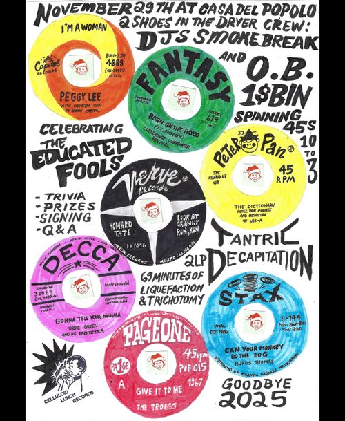 EDUCATED FOOLS RECORD RELEASE PARTY