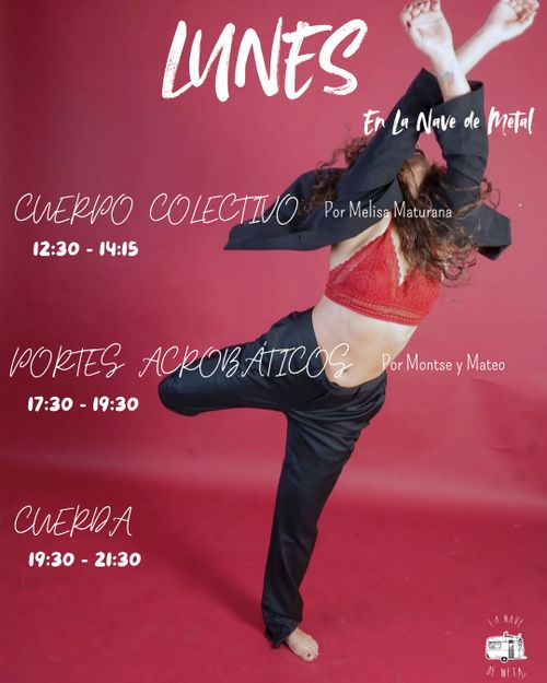Clases (Danza, Portes Acrobáticos, Cuerda)