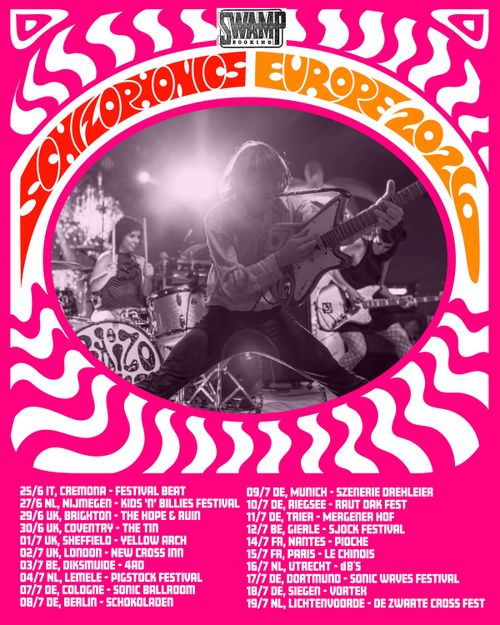 The Schizophonics (garage-punk / psych / r'n'r, san diego) + Blister (psych-indie-rock, hh/bln)