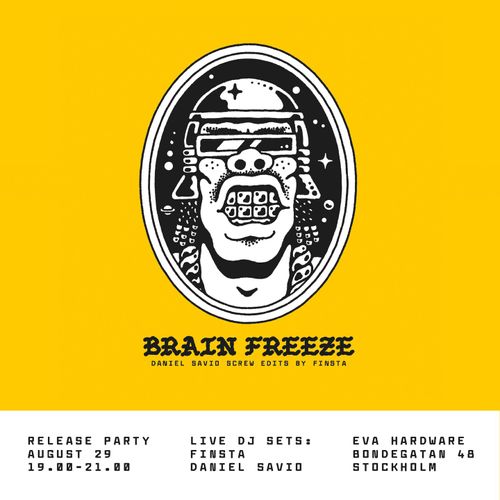 Pop’Em Records presents "BRAIN FREEZE – Daniel Savio Screw Edits by Finsta"