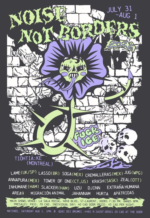 NOISE NOT BORDERS Friday Night