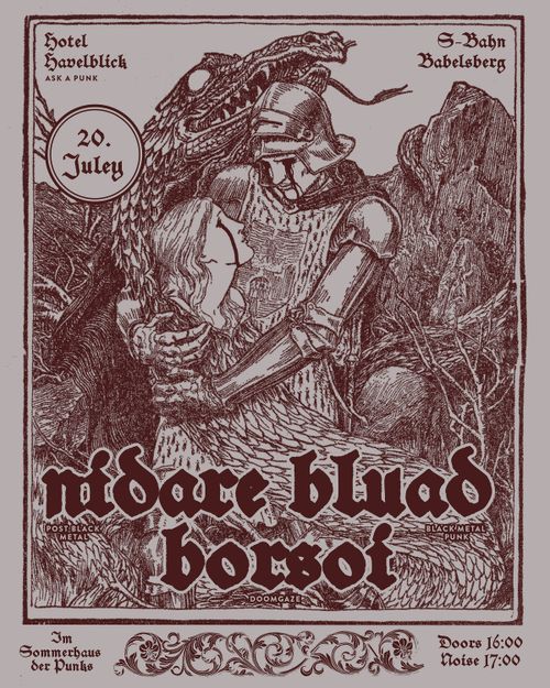 NIDARE+BLUAD+BORSOI+DREYST @ Hotel Havelblick (potsdam)