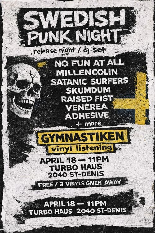 Turbo Haus Swedish Punkrock Night