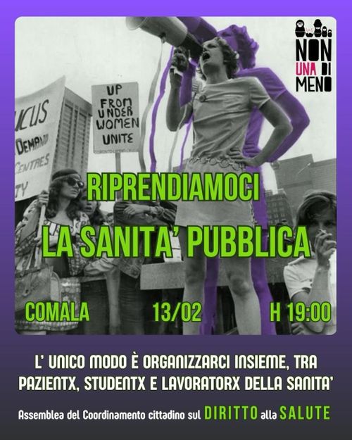 Assemblea coordinamento salute pubblica