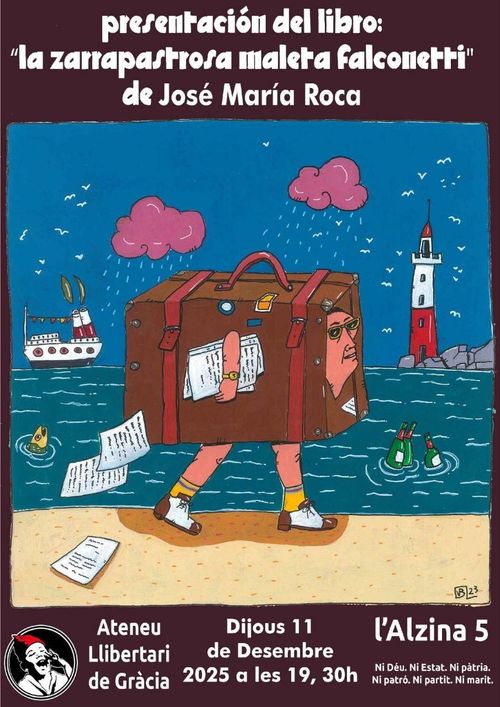 Presentació del llibre: LA ZARRAPASTROSA MALETA FALCONETTI