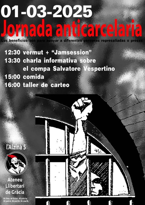 Jornada Anticarcerària