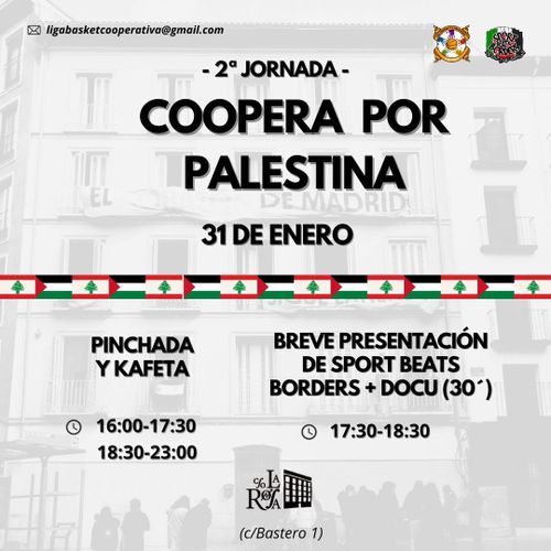 JORNADA POR PALESTINA (DOCU + KAFETA)