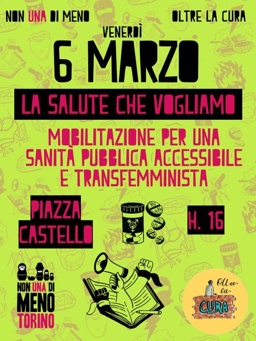 La salute che vogliamo - Mobilitazione per una sanità pubblica accessibile e transfemminista