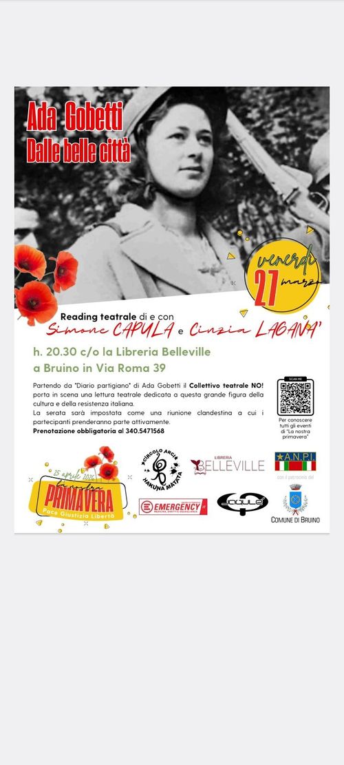 Ada Prospero Gobetti – Dalle belle città  (La Resistenza vista dagli occhi di una madre in apprensione per il figlio partigiano)