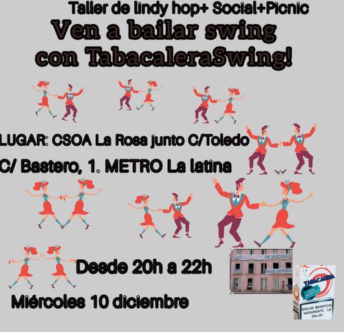 Ven a bailar swing con TabacaleraSwing 