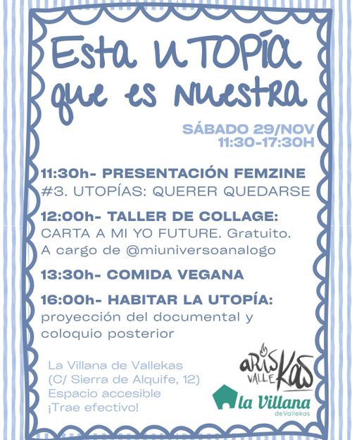 KAFETA ARISKAS: ESTA UTOPIA QUE ES NUESTRA