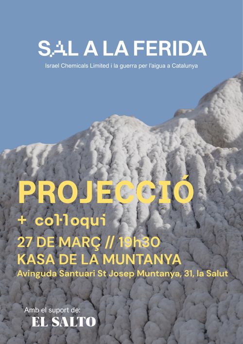 Sal a la ferida: Documental sobre l'empresa israeliana ICL al territori