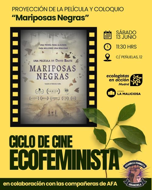 Ciclo de Cine Ecofeminista: “Mariposas Negras”
