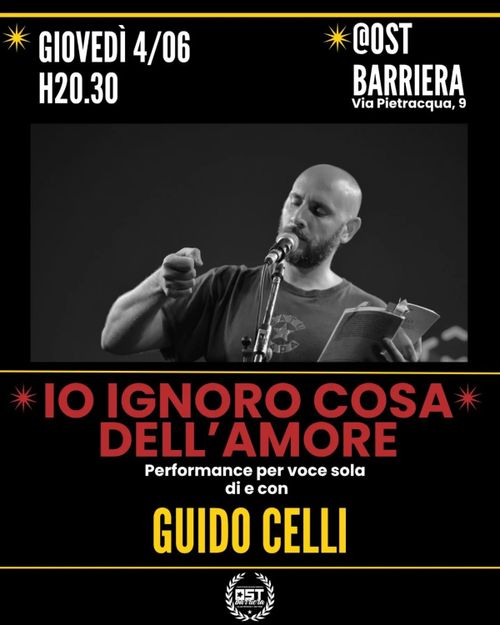 IO IGNORO COSA DELL’AMORE