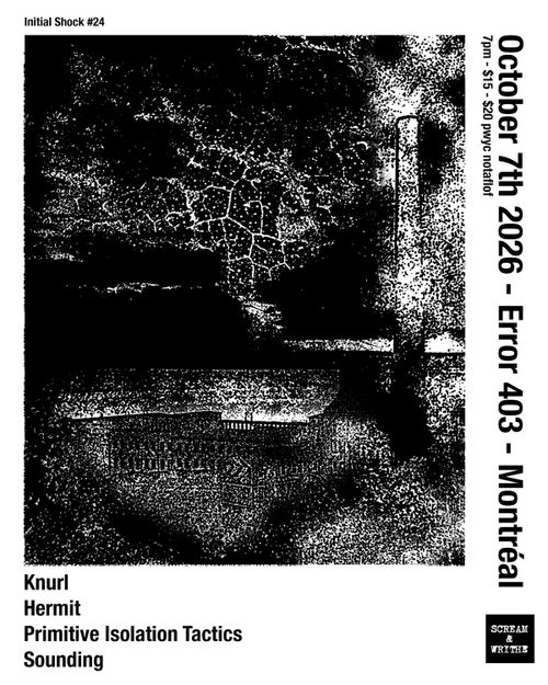 Knurl / Hermit / Primitive Isolation Tactics / Sound