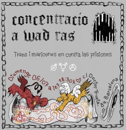 Trans y maricones en contra las prisiones 