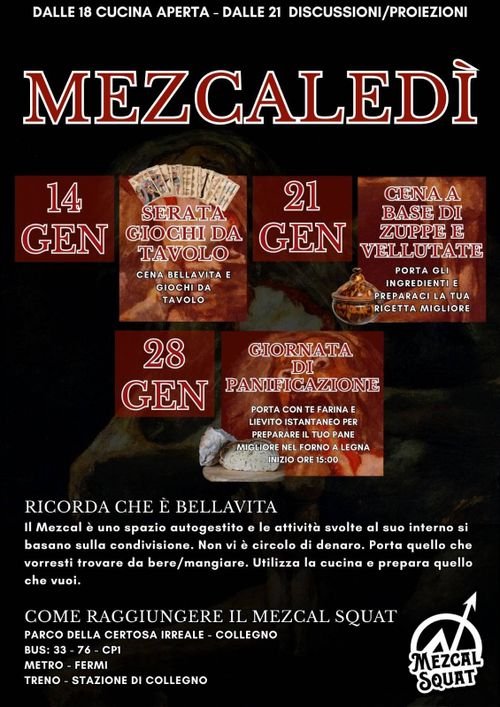 PANIFICAZIONE - MEZCALEDÌ 