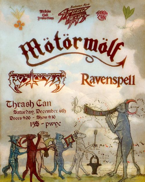 SPEEDTRAP Vol. II Fundraiser Show - Motorwolf / Postluven / Ravenspell @ Thrashcan - December 6th, 2025