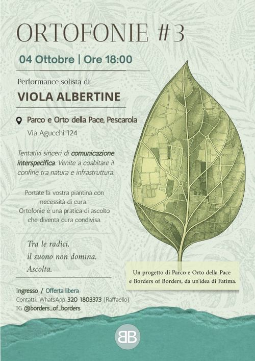ORTOFONIE#3 Tentativi sinceri di comunicazione interspecifica