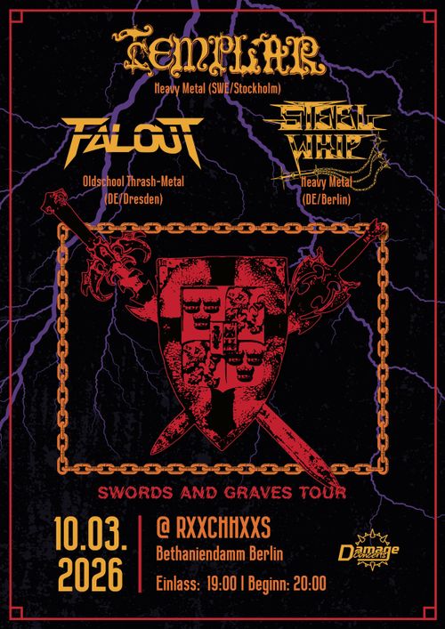 STEEL WHIP + TEMPLAR + FALOUT