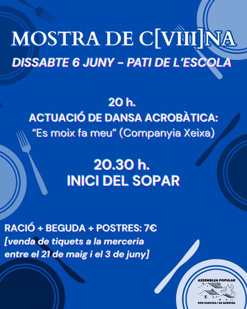 VIII MOSTRA DE CUINA