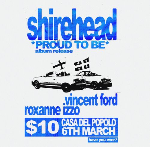 Shirehead album release / Vincent Ford / Roxanne Izzo