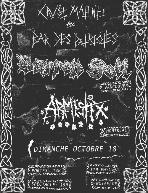 CRUST MATINEE: BARREN SOIL / ARMISTIC