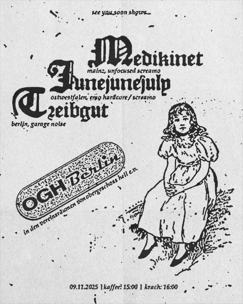 Medikinet + JuneJuneJuly + Treibgut