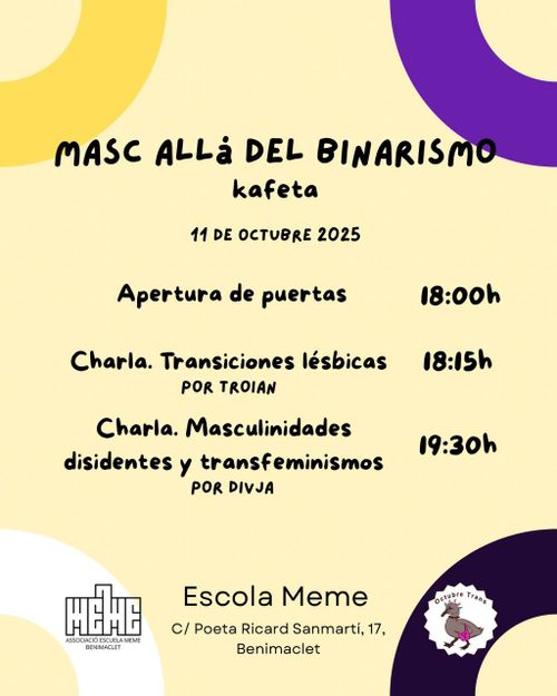 Masc allá del binarismo: transiciones lésbicas y disicencias masculinas