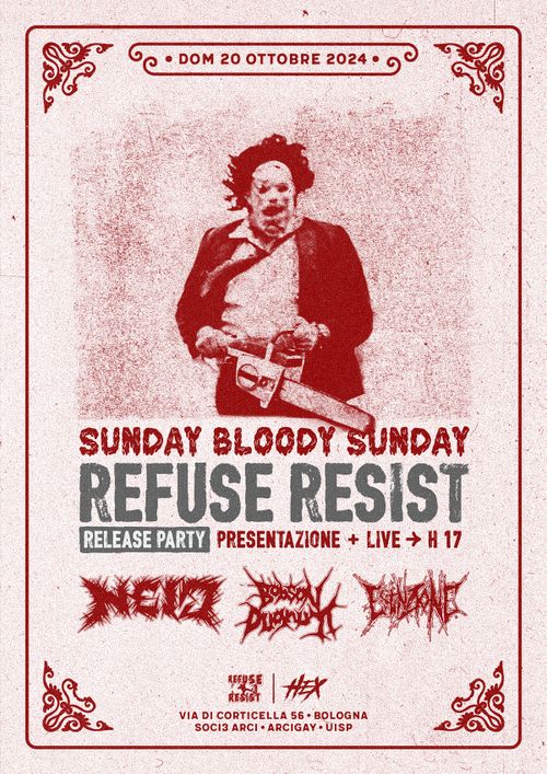 SUNDAY BLOODY SUNDAY - Refuse Resist #19 Release