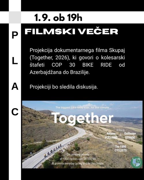 PLAC praznuje: Filmski večer "Skupaj" (2026)