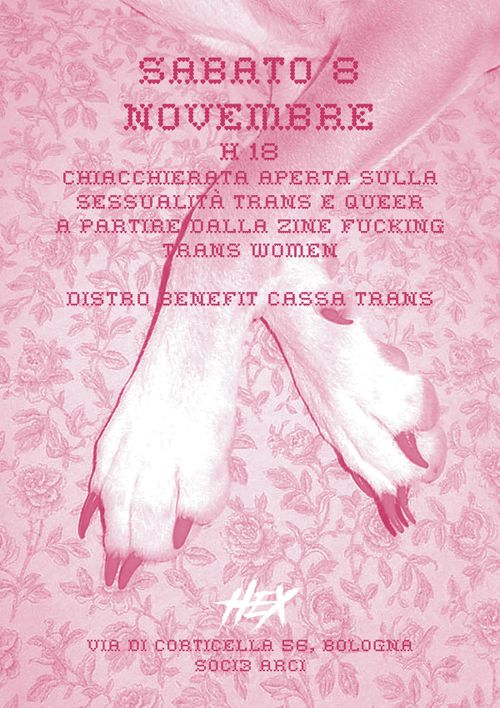 Presentazione e chiacchera: Fucking Trans Women