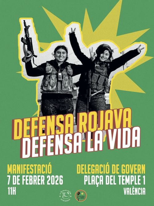 MANIFESTACIÓ PER ROJAVA
